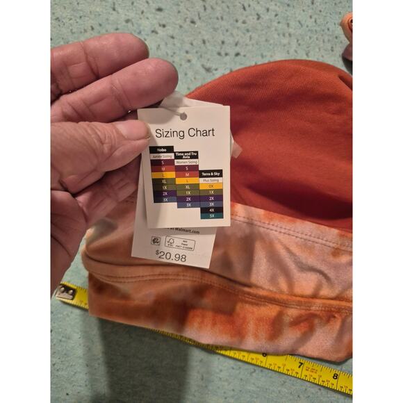 Time and Tru Bikini Top-Size XL - Picture 3 of 7